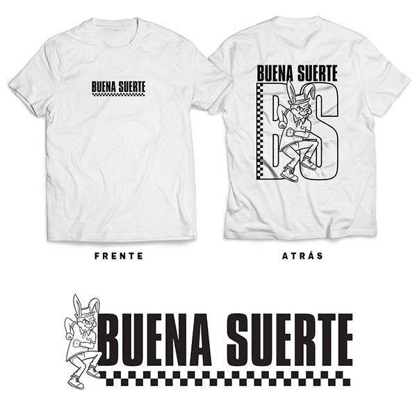Camiseta Buena Suerte Conejo